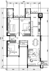 Blk 424 SUN PLAZA GARDENS (Tampines), HDB 4 Rooms #608556231